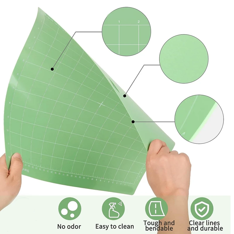 Коврики для резки 8 шт. в упаковке разные коврики 12x12 дюймов винила Cricut серии Explore