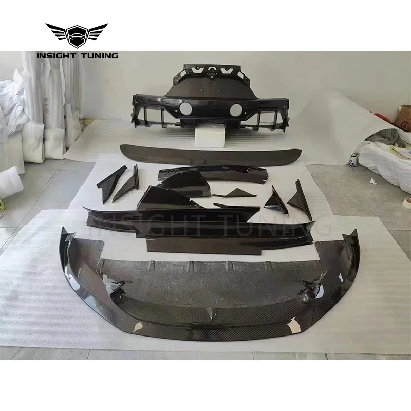 Новое поступление сухое углеродное волокно автоаксессуары автомобильный бампер