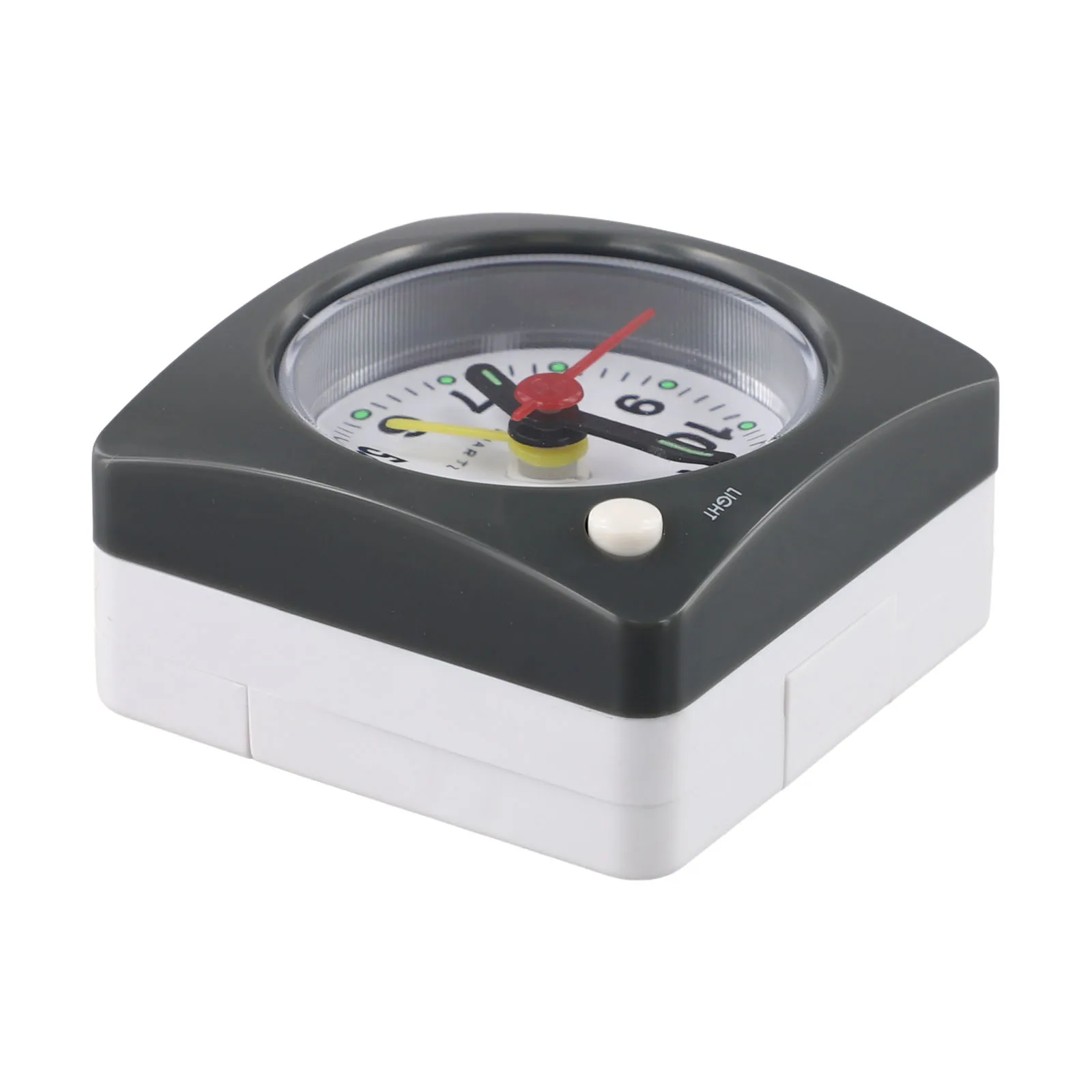 Настольные часы кварцевые прикроватные светодиодные настольные переносные