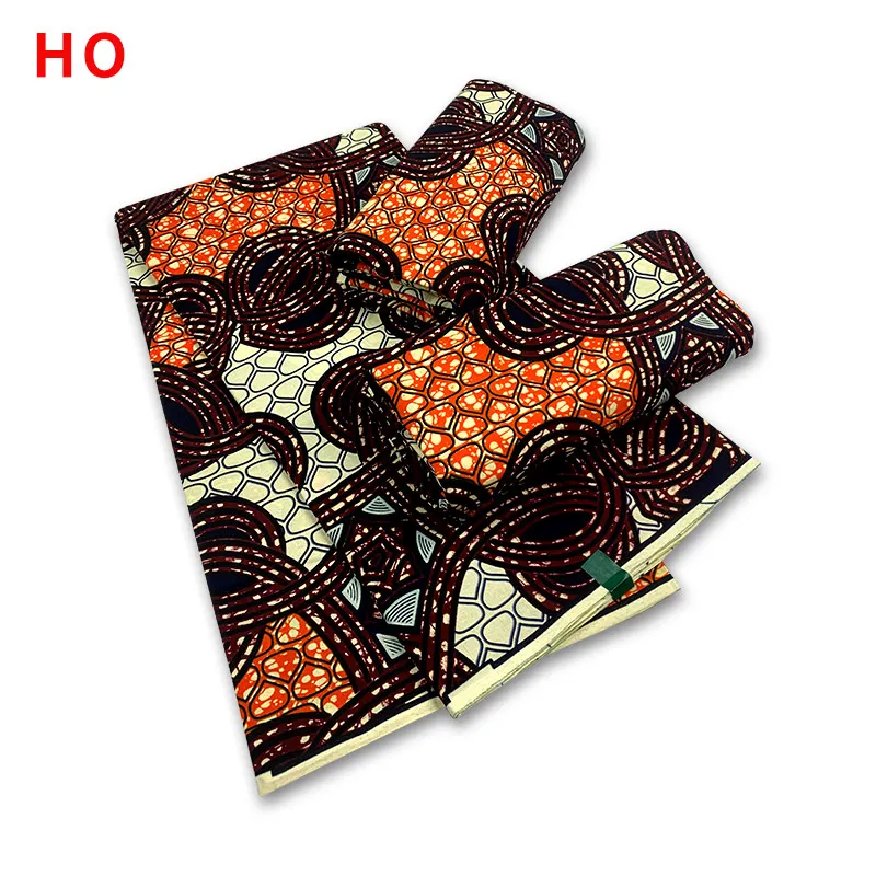 

2021 New African Real Wax Print Cotton Prints Ankara Wax Real Nigeria Wax for Clothes H211012