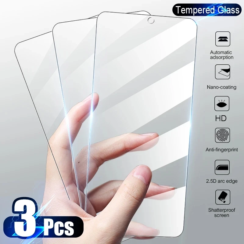 

HD Explosion Proof Resistant Screen Tempered Protection Film For Oppo F19S F19 A53S A54S A93 A93S A92 A92S Pro Plus 4G 5G Cover