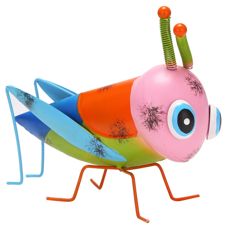 Металлический двор художественный сад фигурки кузнечика молится богомола