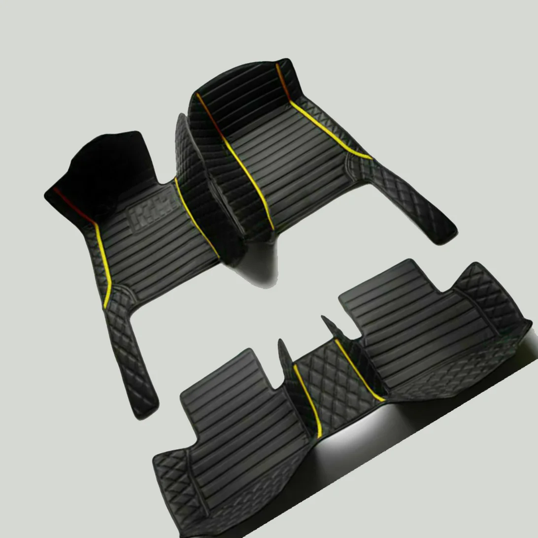 Фото 3D-коврики из искусственной кожи для Changan Kaicene F70 и Kaicene F300, водонепроницаемые, на заказ, аксессуары для автомобиля, напольные покрытия №5
