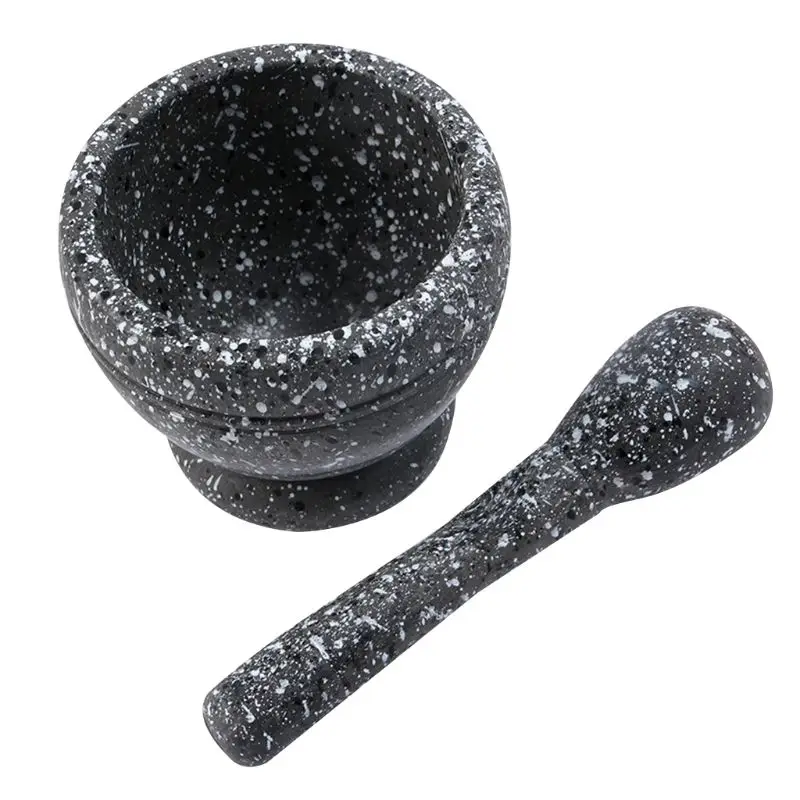 

Resin Mortar Pestle Tool Set 11 Cm Large Mortar Kitchen Herbs Spices Food Shredi