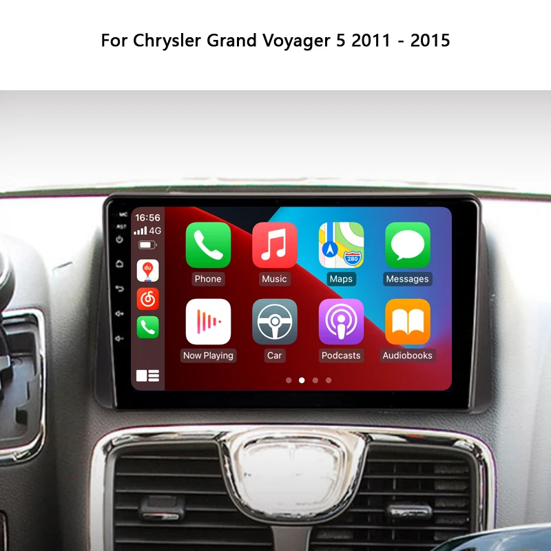 Головное устройство Idoing на Android для Chrysler Grand Voyager 5 2011-2015 автомобильное радио