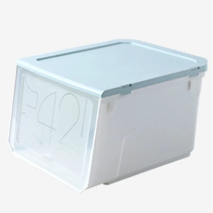

1868- Shoe Box Plastic Storage Shoe Box Thickened Dustproof Foldable Drawer Case