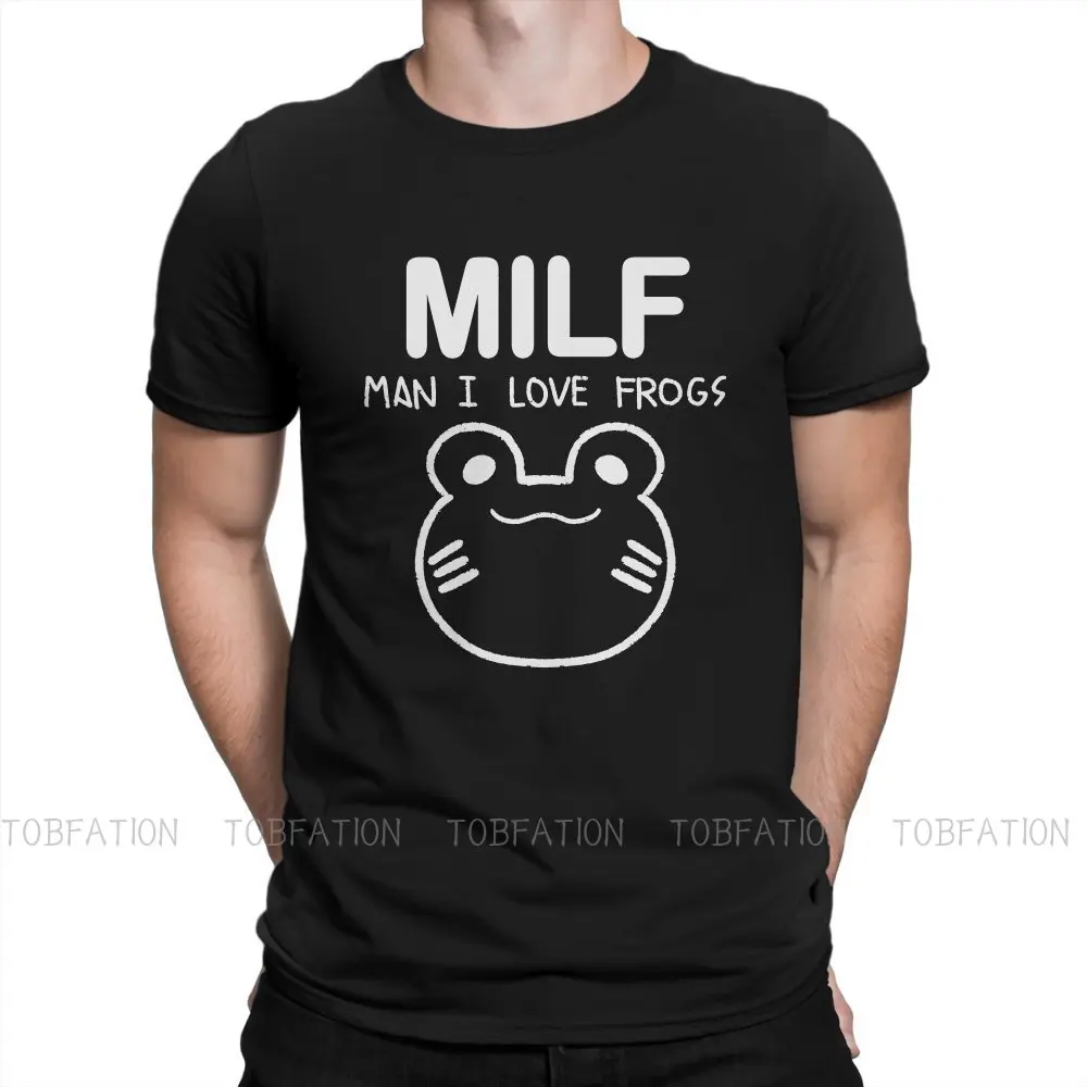 

Мужская футболка с надписью «I Love Frogs»
