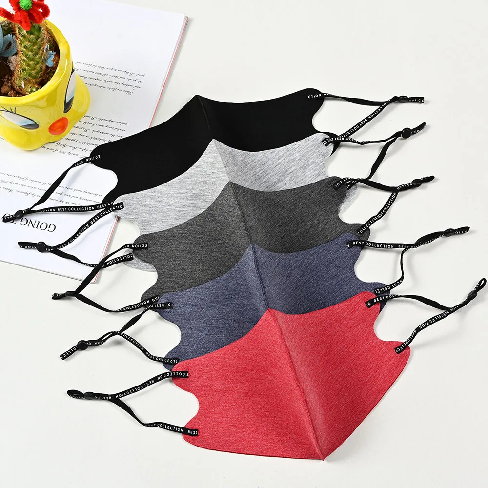 

Kpop Women Outdoor Cycling Masks Half Face Washable Reuse Dustproof Fashion Adult Star Christmas Mask Adjustable