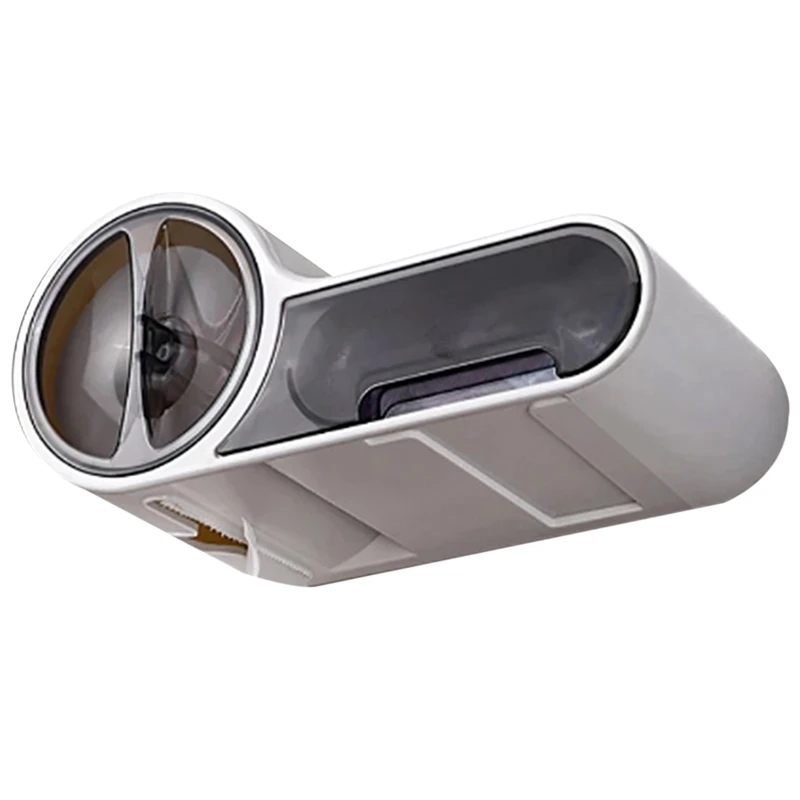 

Wall Mounted Bathroom Toilet Paper Holder Paper Tissue Box Plastic Toilet Dispenser Roll Paper Storage Box