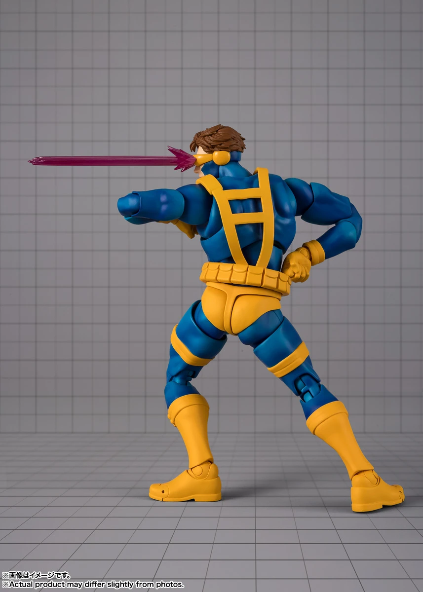 Фото Горячая распродажа! В наличии: фигурки Bandai SHFiguarts MARVEL GAMERVERSE — Волкерин, Человек-паук, Циклоп. Аниме-модели, подарок. №4