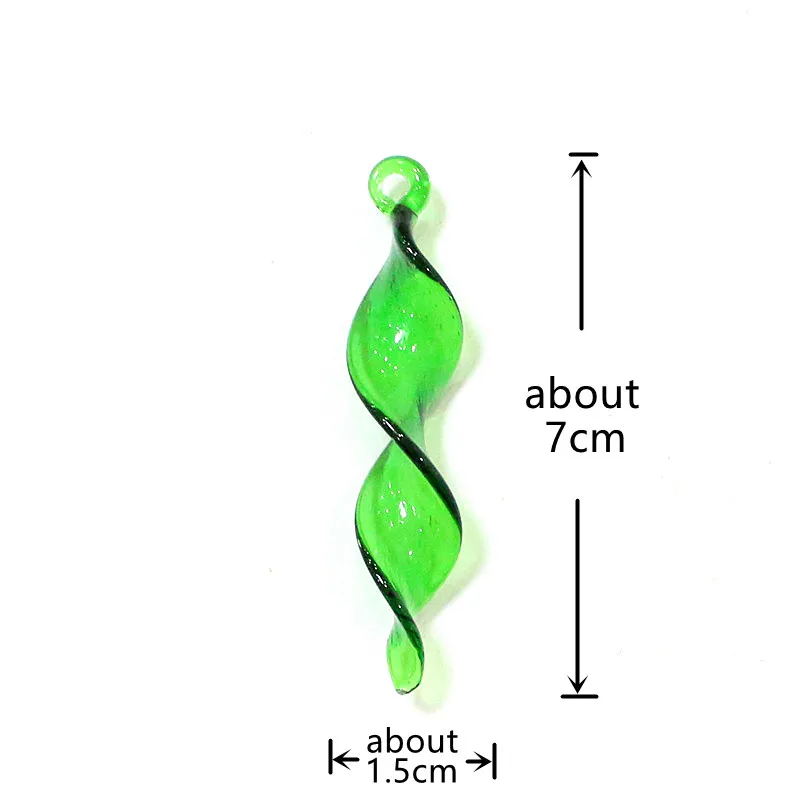 

2 шт. Рождественские подвески из стекла JSSMTLP
