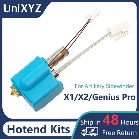 Горячий конец UniXYZ для Artillery Sidewinder X1 X2 Genius Pro