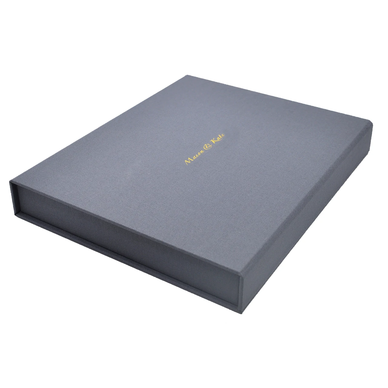 Чехол для фотографий A4 и A5 из льна со слотом флэш-накопителя USB | Упаковка