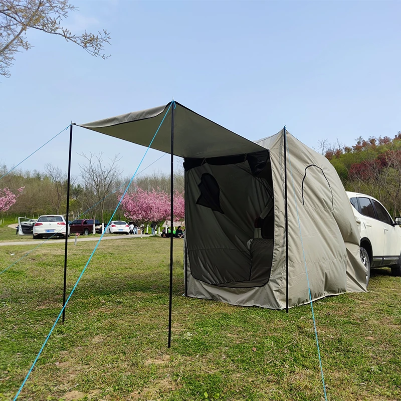 

Outdoor Multi-Functional Car Extension Tail Tent Self-Driving Travel Wild Camping off-Road Vehicle Trunk Car Sun Protection
