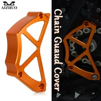 cnc aluminum chain guaud cover motorcycle front sprocket protector for 790 890 adventure r s adv 790adv 890adv 2019 2020 2021