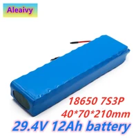 24v battery 7s3p 29 4v 12ah li ion battery pack with 20a balanced bms for electric bicycle scooter power wheelchair no charger