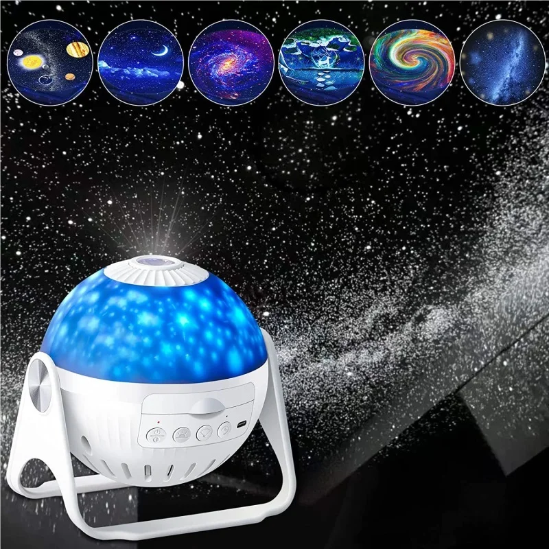 

Star Galaxy Projector 7 In 1 Star Night Light Projector Night Light With Bluetooth Speaker Bedroom Home Decor Kids Birthday Gift