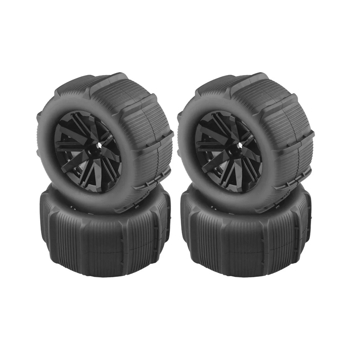 

4 шт. 80 мм колесо для снежного песка для SCY 16101 16102 Pro Wltoys 144001 144010 12428 124019 HBX 16889 SG1601 MJX H16 16207