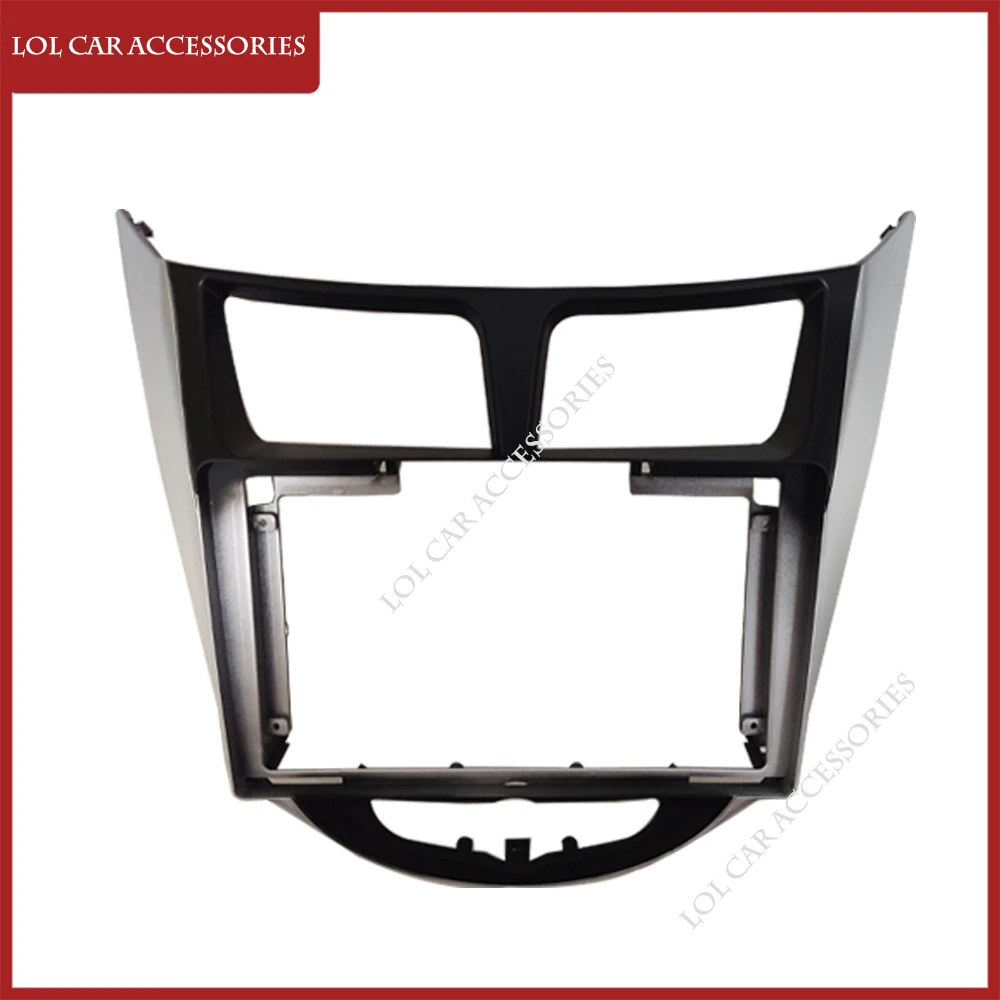 Для HYUNDAI I-25 I25 Accent Solaris Verna 2010 + автомобильное радио Android MP5 плеер Fascia Frame 2din головное
