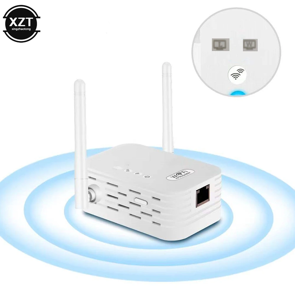 

Усилитель сигнала Wi-Fi с двойной антенной, 300 м