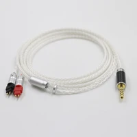 balanced 2 5mm 4 4 6 5 xlr stereo16 core earphone cable for sennheiser hd580 hd600 hd650 hd25 hd660s hd565 hd545 upgrade