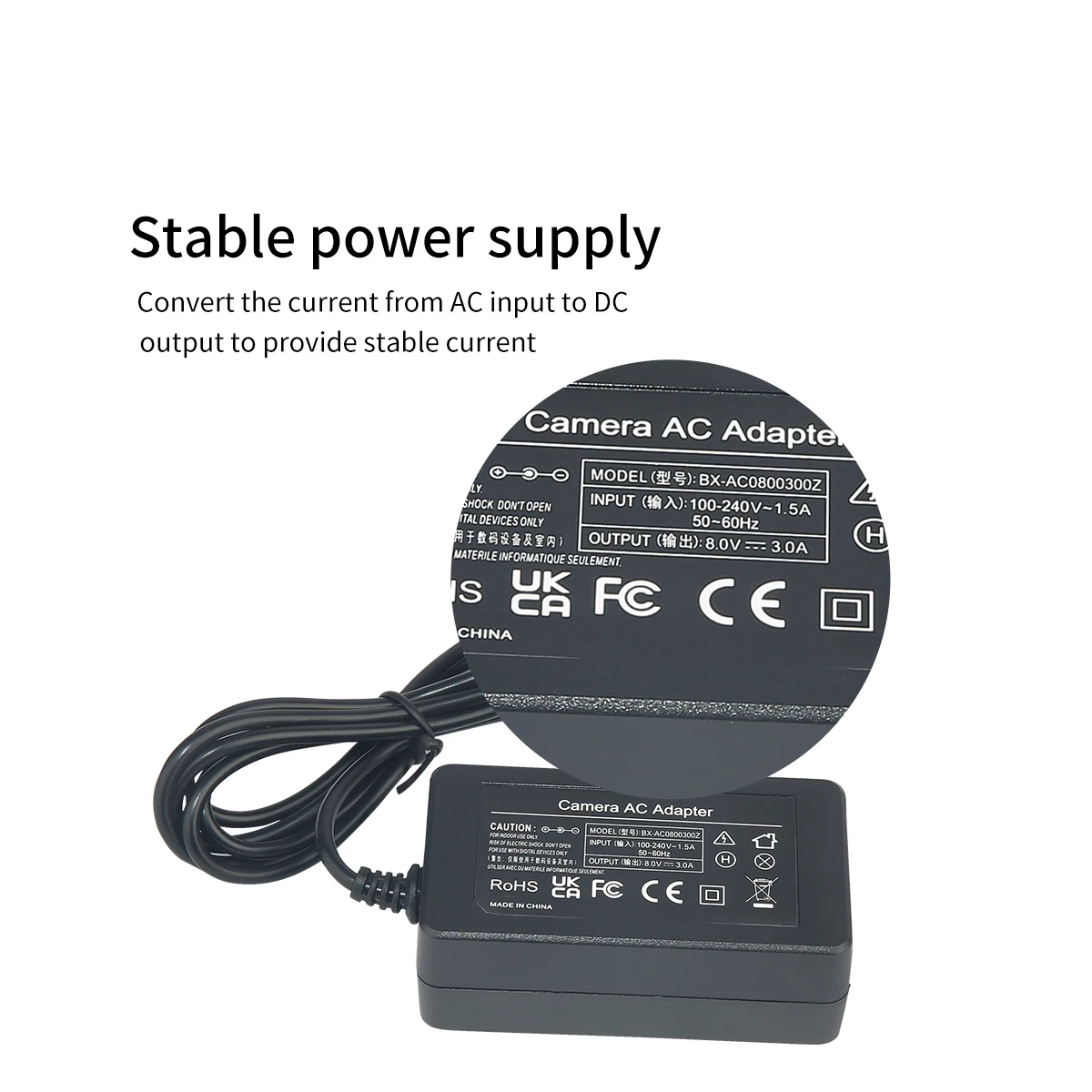 Светодиодный адаптер переменного тока внешний аккумулятор постоянного комплект