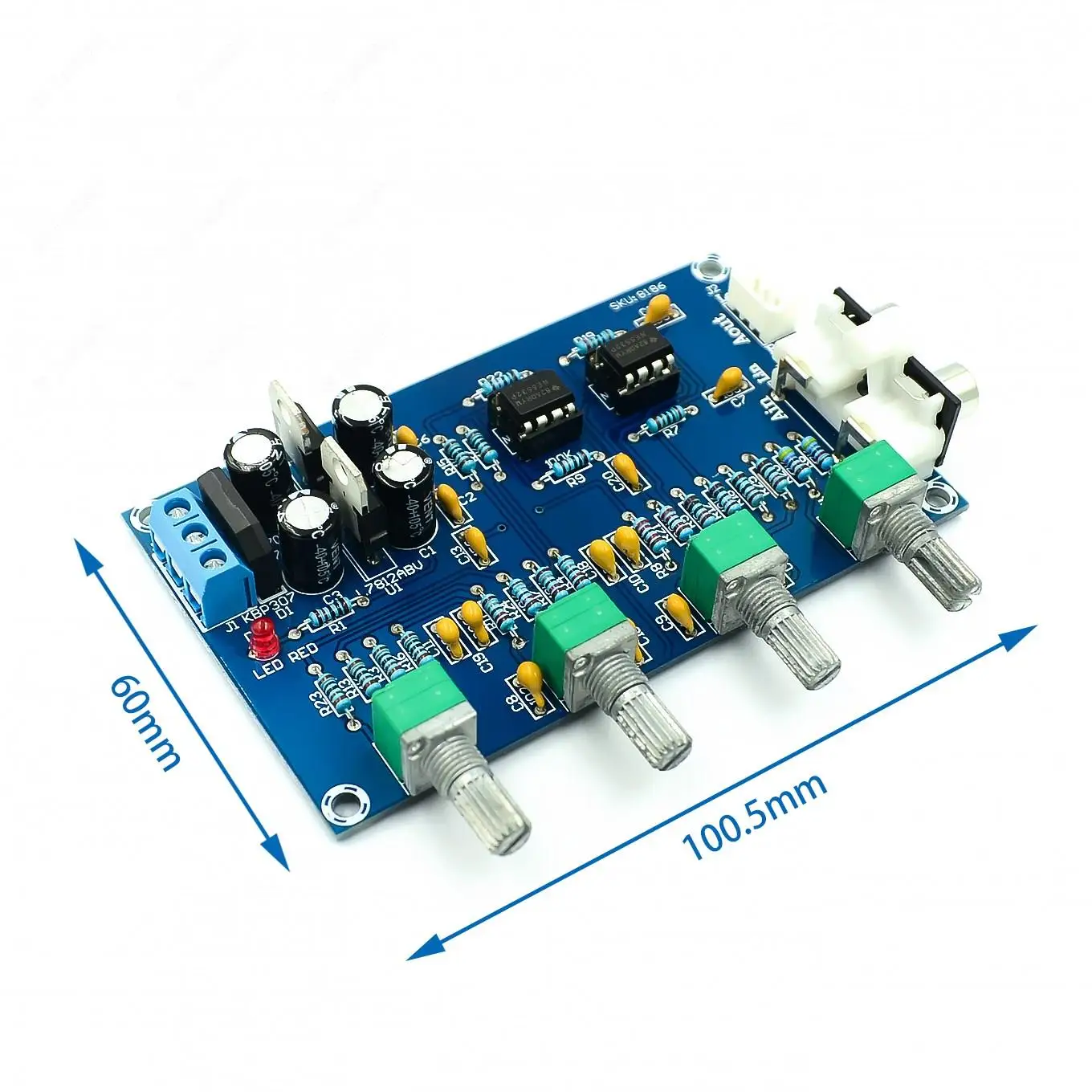 XH-M164 NE5532 Stereo Pre-усилитель предусилитель Tone Board Audio 4 усилитель каналов Module 4CH Control