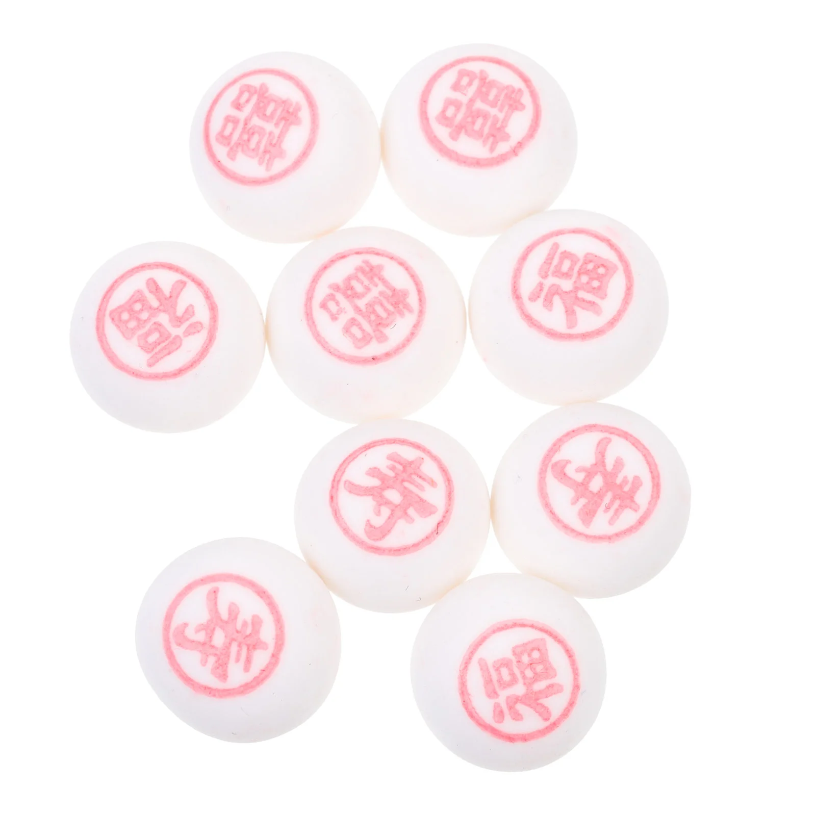 

9Pcs Pastry Photography Props Miniature Fortune Cookie Dolly House Decor