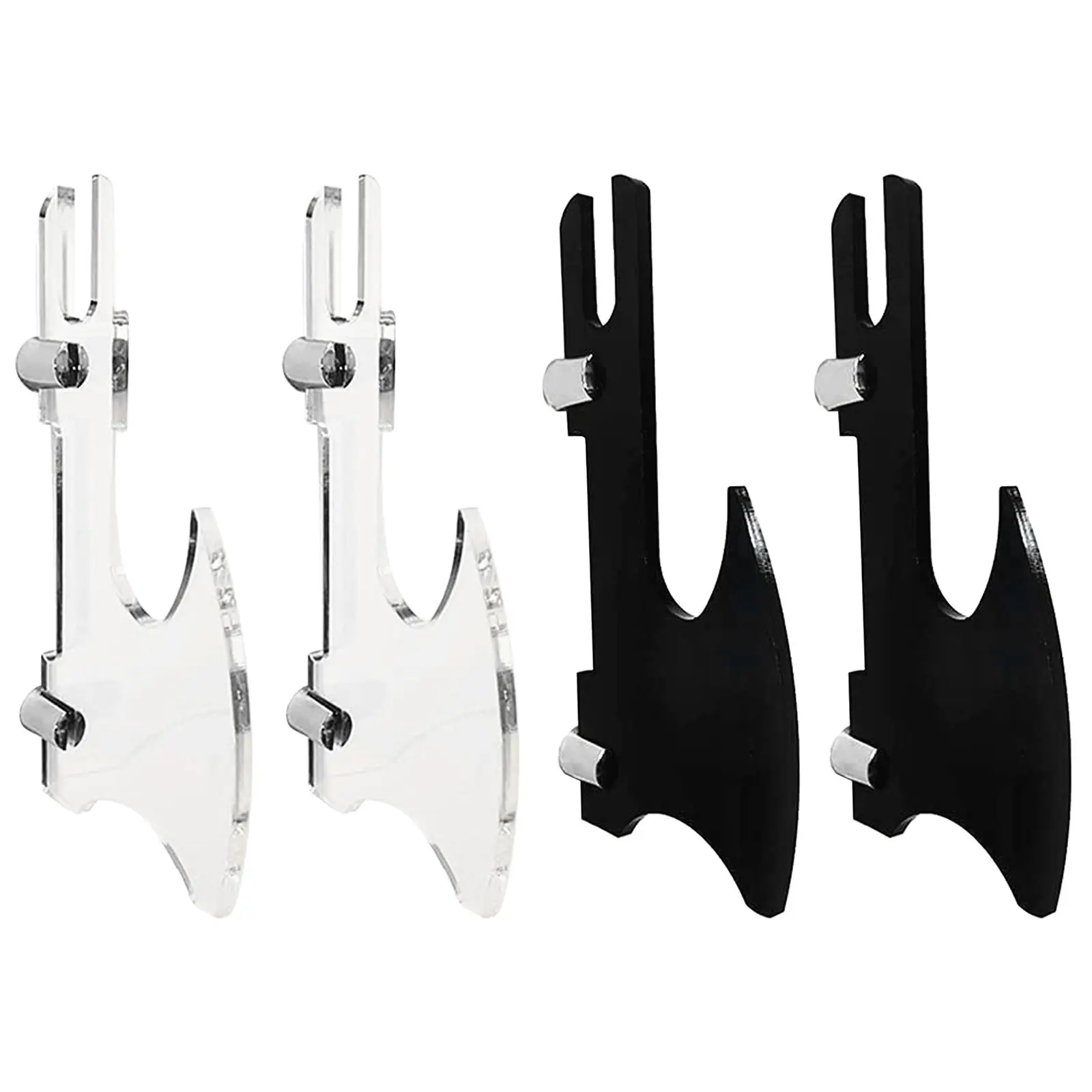 

Two Layers Sword Stand Support with Mounting Accessories Wall Acrylic Samurai Sword Rack Sword Holder Sword Hanger Adults Gifts