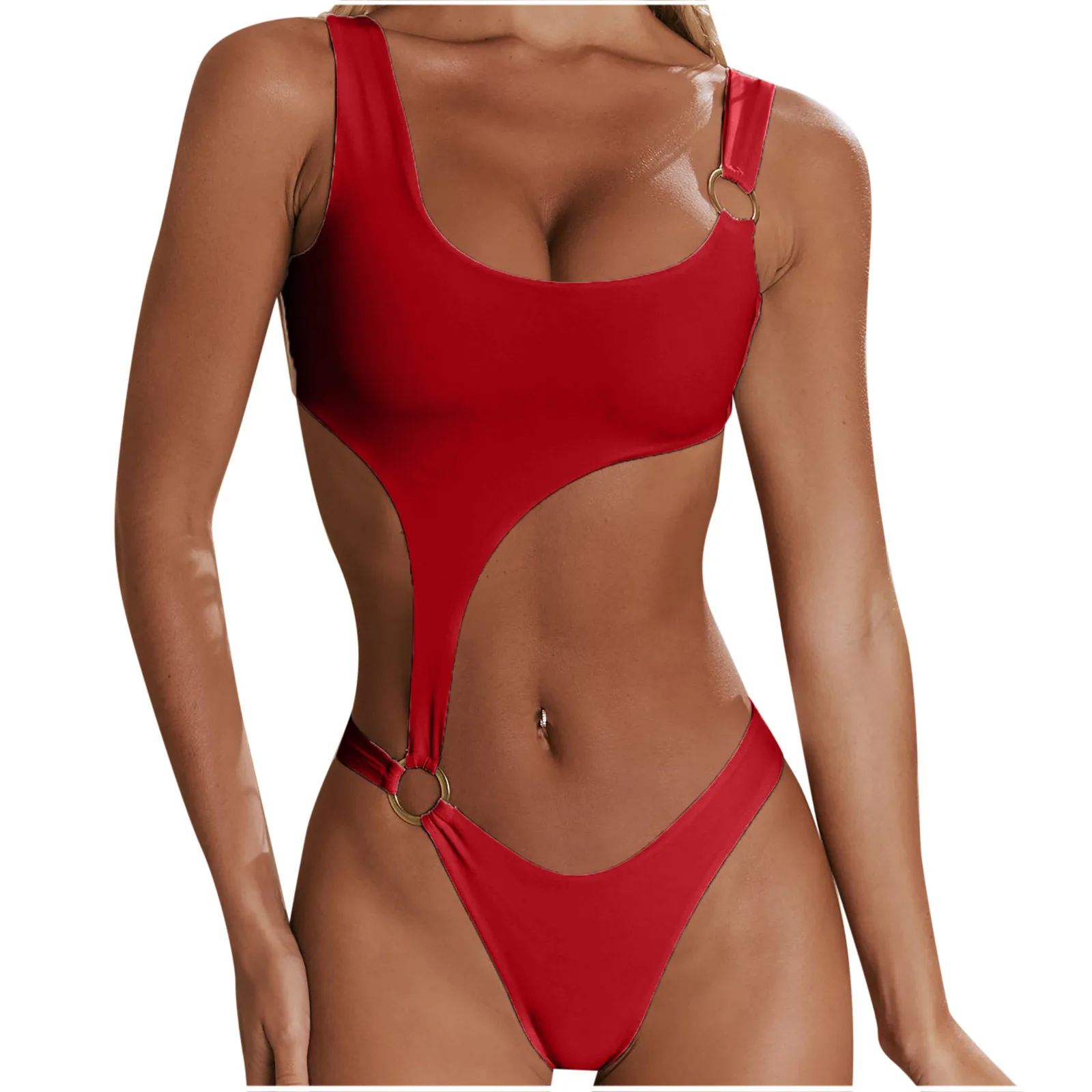 

Новинка 2022, Модный женский комплект бикини, купальник с наполнителем, сиамский купальник, пуш-ап, без косточек, облегающая пляжная одежда, би...