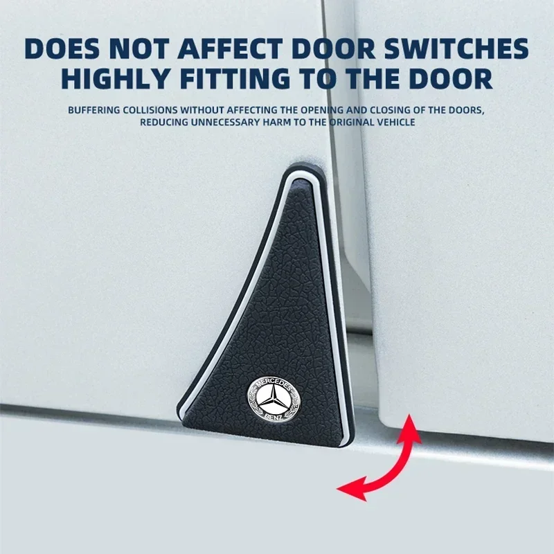 2 шт./компл. защита для дверей автомобиля противоударная полоса наклейка угловая