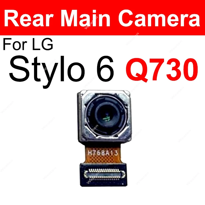 Фото Задняя основная передняя камера для LG Stylo 6 Q730 Nexus 5 5X H791 H790 D820 D821, задняя маленькая камера, гибкий кабель, запасные части №2