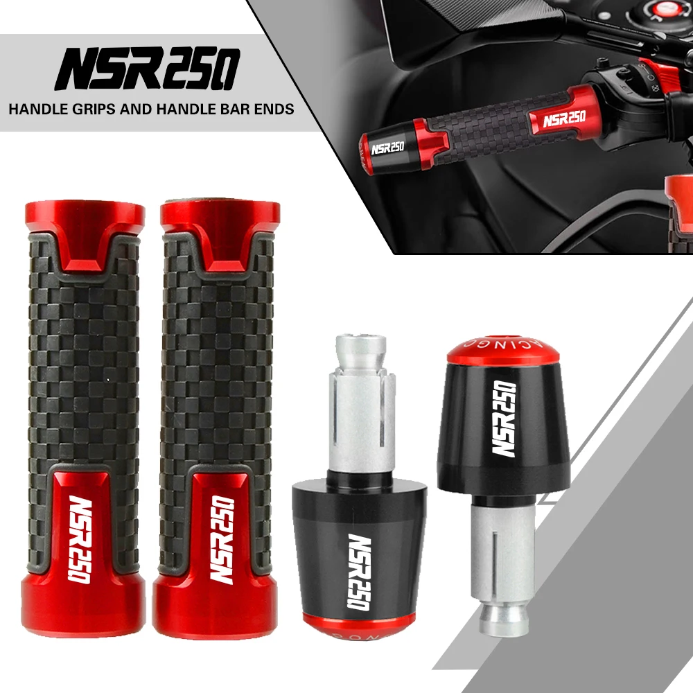 

Anti Slide Handlebar Grip Hand Bar Ends For HONDA NSR250 NSR 250 1988 1989 1990 1991 1992 1993 1994 Handle Bar End Cap Plug moto