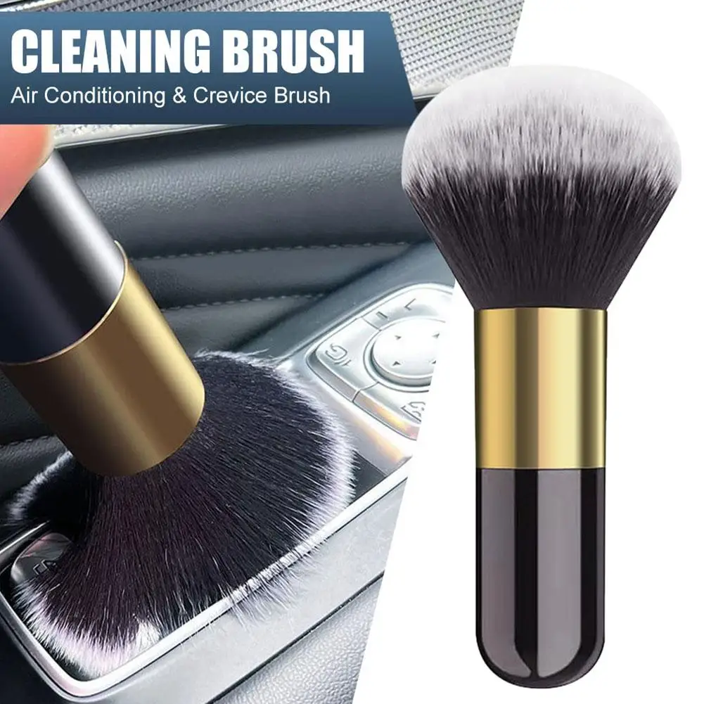 

Car Interior Cleaning Brush Air Conditioner Air Outlet Cleaner Tool Artifact Removal Brush Auto Dust Car Crevice Cleaning Z6T2