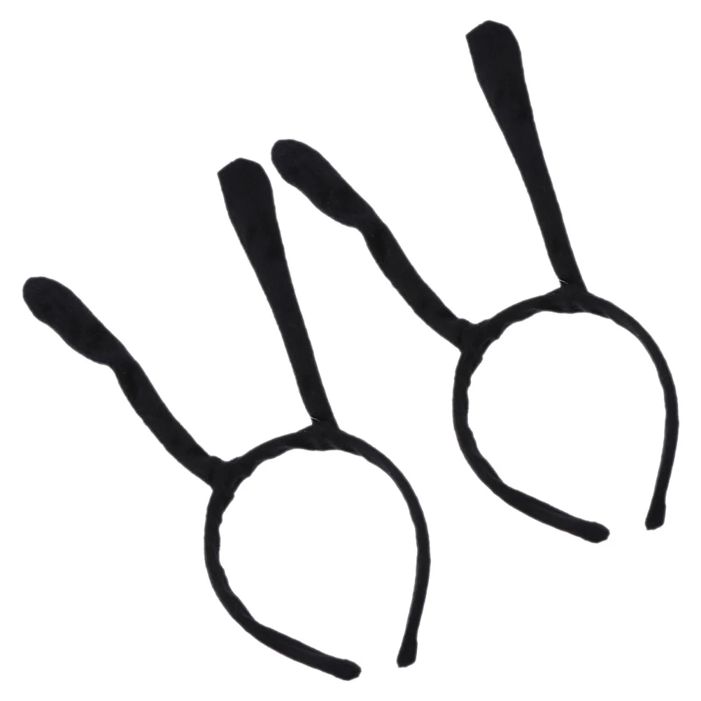 

2 Pcs Hair Accessories Toddler Fancy Dress Adults Iron Wire Halloween Headbands