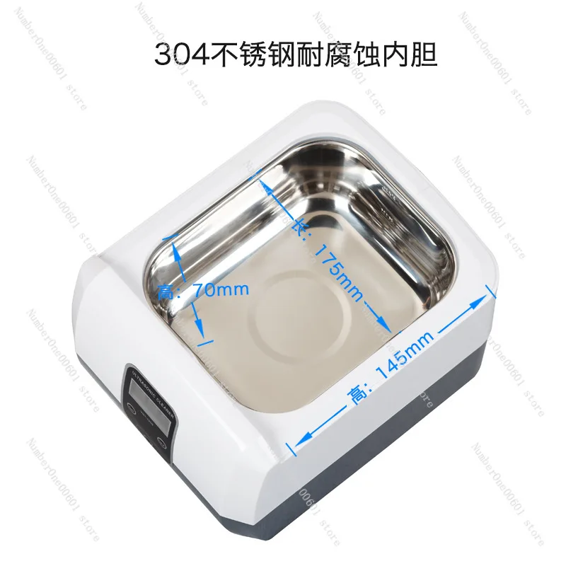 Чистка очков часов и ювелирных изделий небольших бытовых ультразвуковых