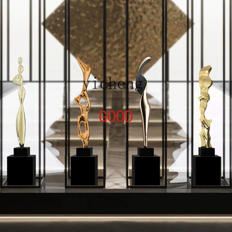 Современный минималистский персонаж художественная скульптура прихожая отель