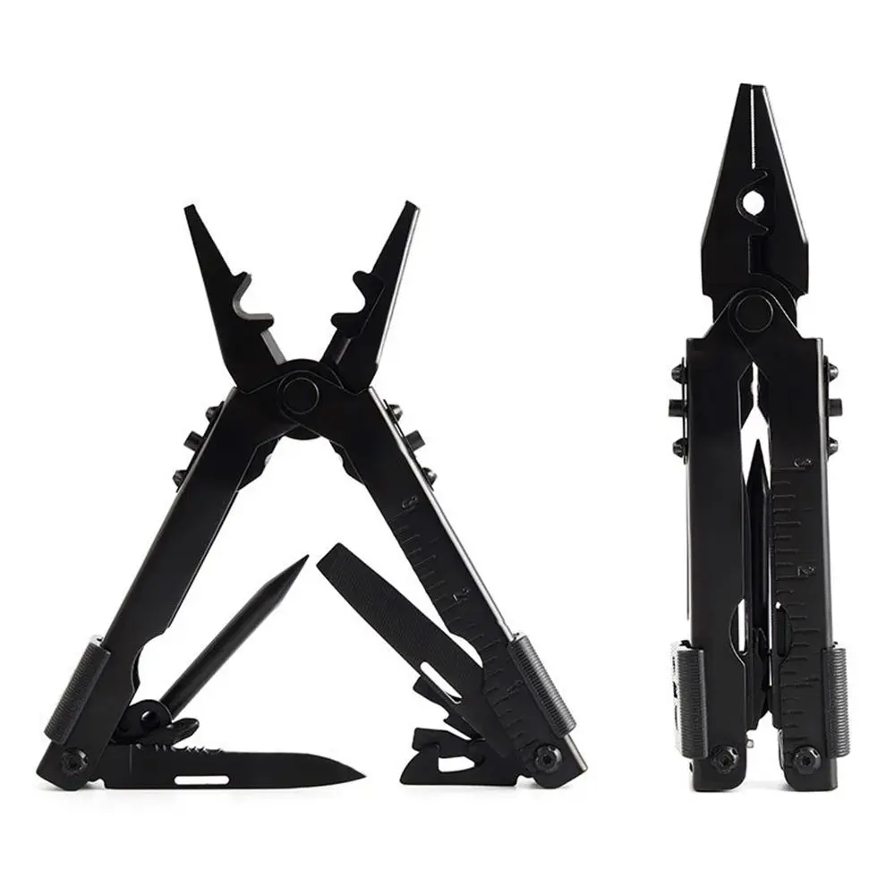 

Stainless Steel Multi-tool Pocket Knife Pliers With Lock Function Home Outdoor Emergency Tool Mini Portable Folding Pliers