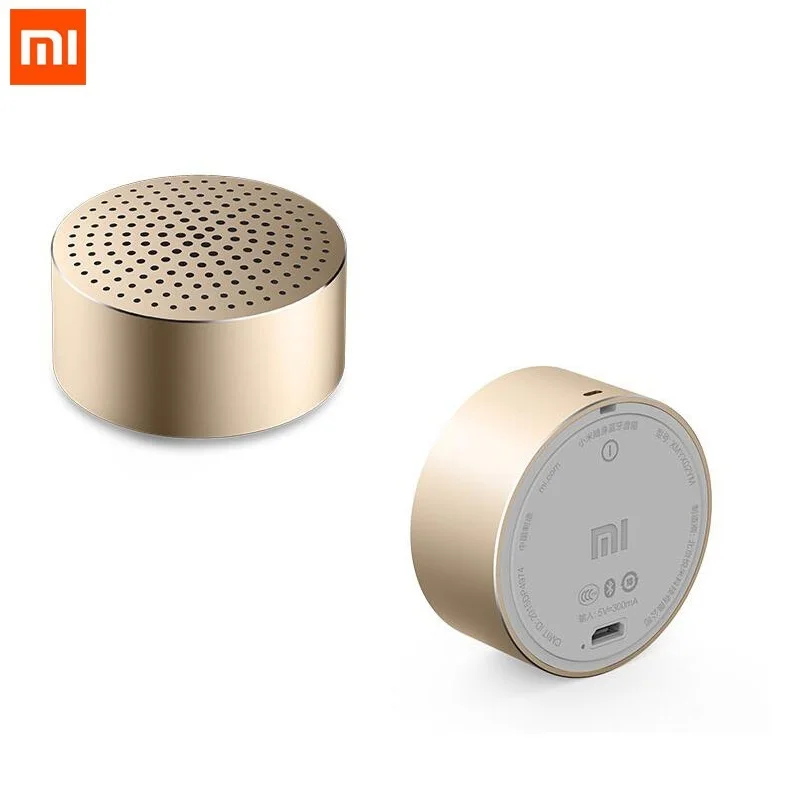 

New Original Xiaomi Youth Edition Portable Bluetooth Speaker Wireless Speakers Subwoofer small steel gun Ultra Mini Music Player