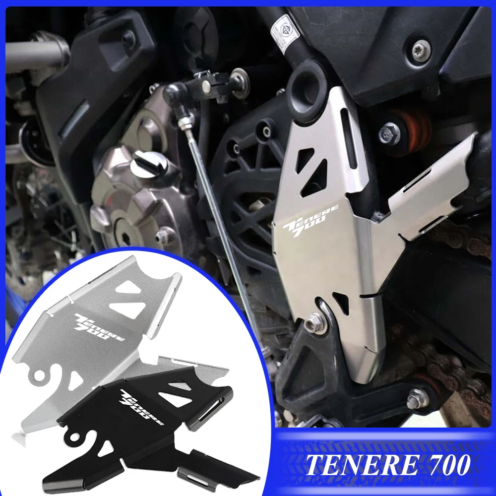 

For Yamaha Tenere 700 / Tenere 700 Rally 2019 2020 2021 Motorcycle Accessories Aluminium Left Side Frame Guard Protector Cover