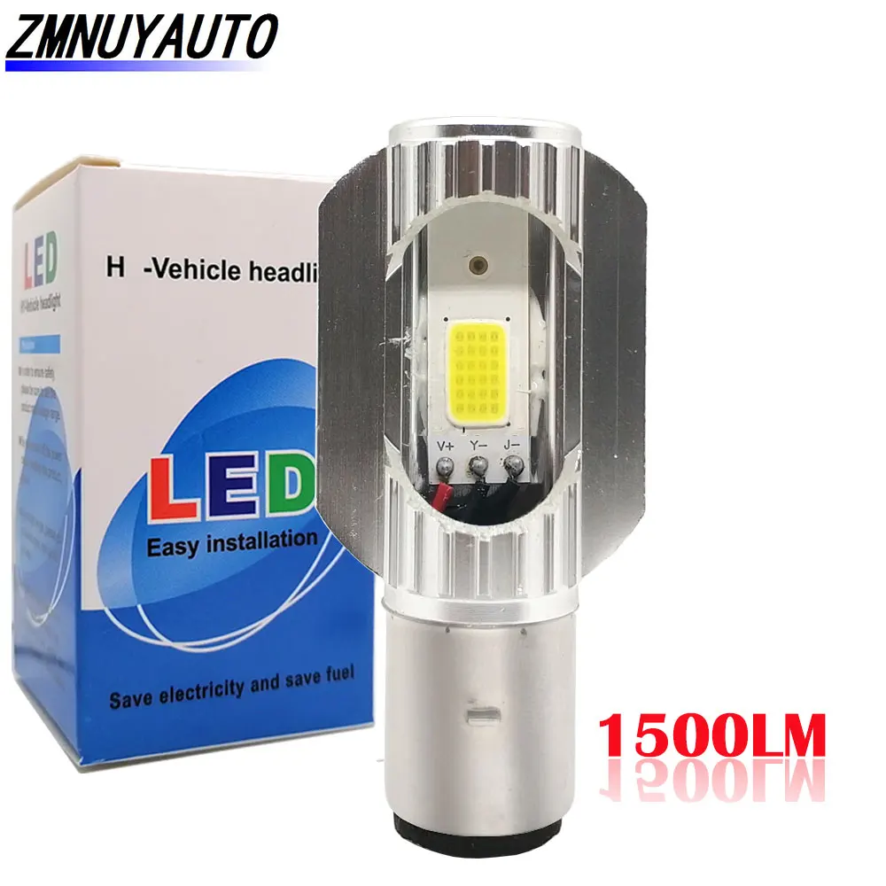 

Motorcycle Led Headlight H4 LED 12W COB Led Light For ATV H6 BA20D LED Scooter Motorbike Fog Lamp Moto Head Headlamp 12V