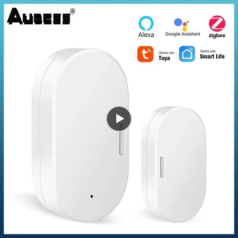 

Smart Home Door Detectors Alexa Door Window Magnetic Sensor Remote Monitoring Google Home Smart Security Alarms Zigbee Wireless