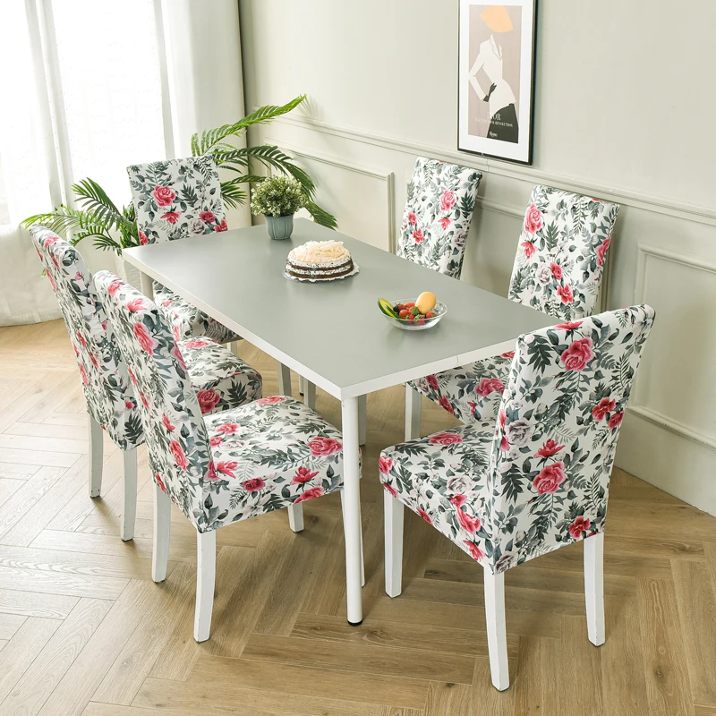 Покрытия для офисных стульев эластичные чехлы из спандекса столовой полностью