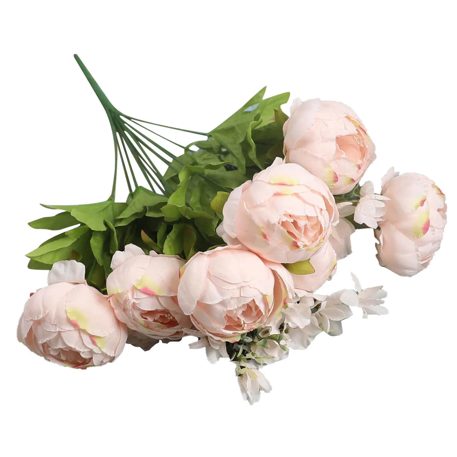 

Peony Bunch Fake Bouquet Party Silk Home Artificial Lilies Wedding Flowers Home Decor