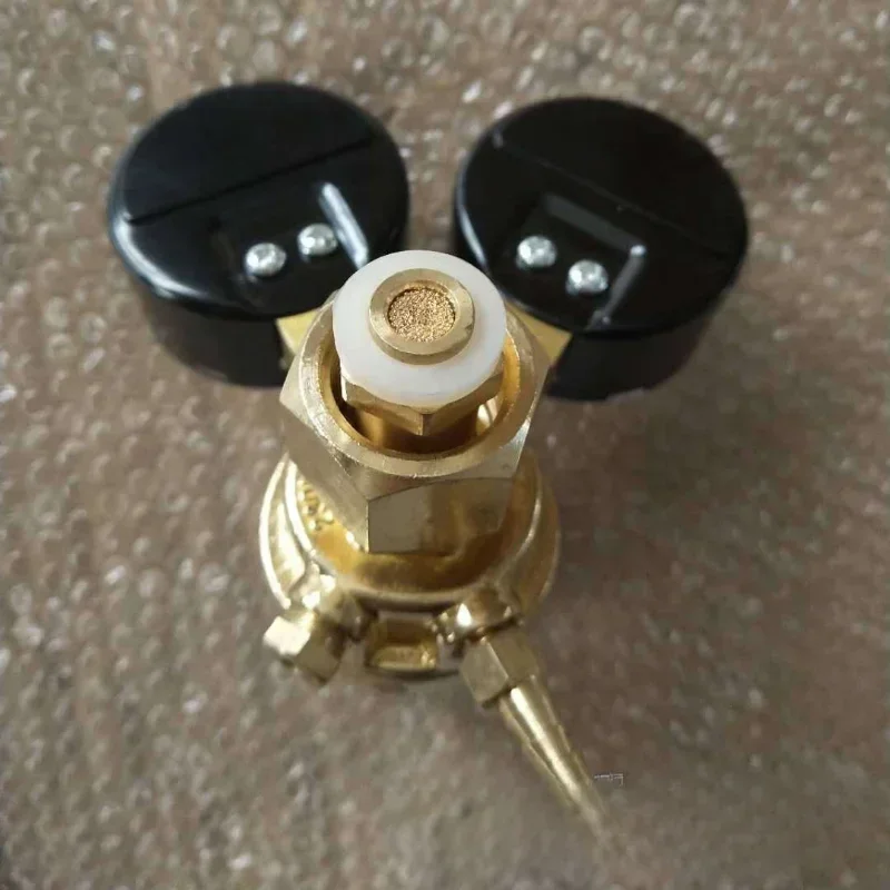 Мини-интерфейс аргона W21.8 Полностью медный редукторный датчик AR CO2 N2 W21.8x1/14