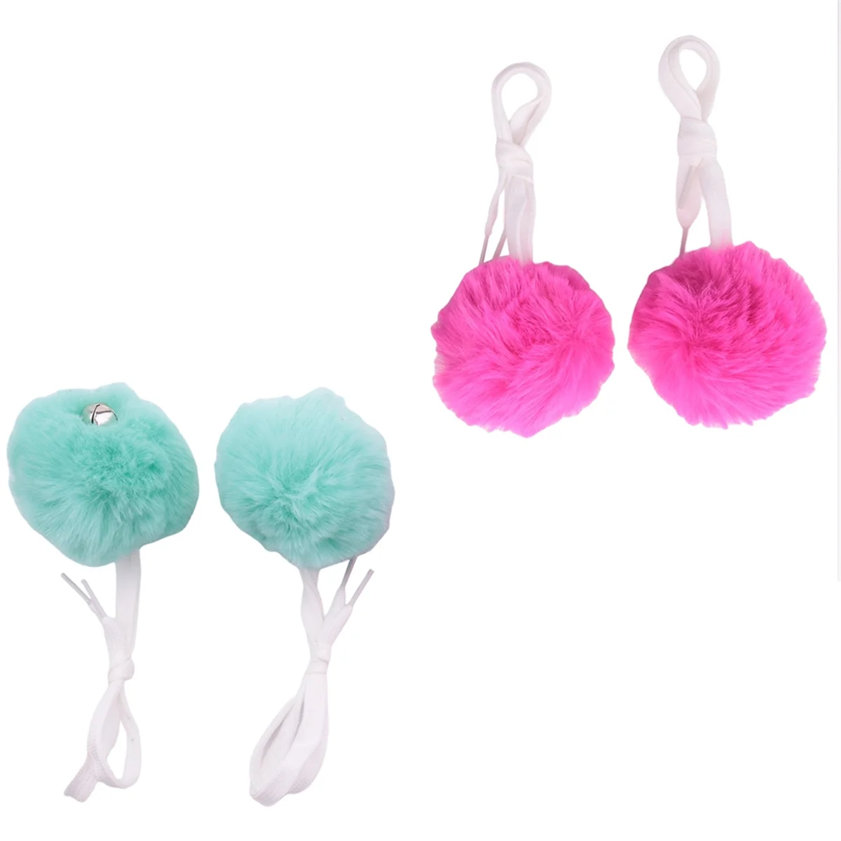 4 шт. большие помпоны для роликовых коньков женщин и девочек принцессы с