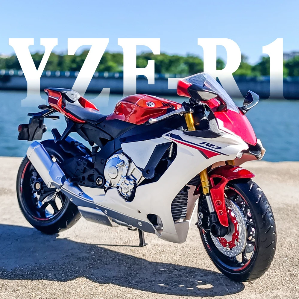 

1:12 Scale Yamaha YZF-R1 Alloy Scooter Sport Bike Diecasts Kids Toys Motorcycle Vehicles Racing Model Car Replicas Gift for Boys