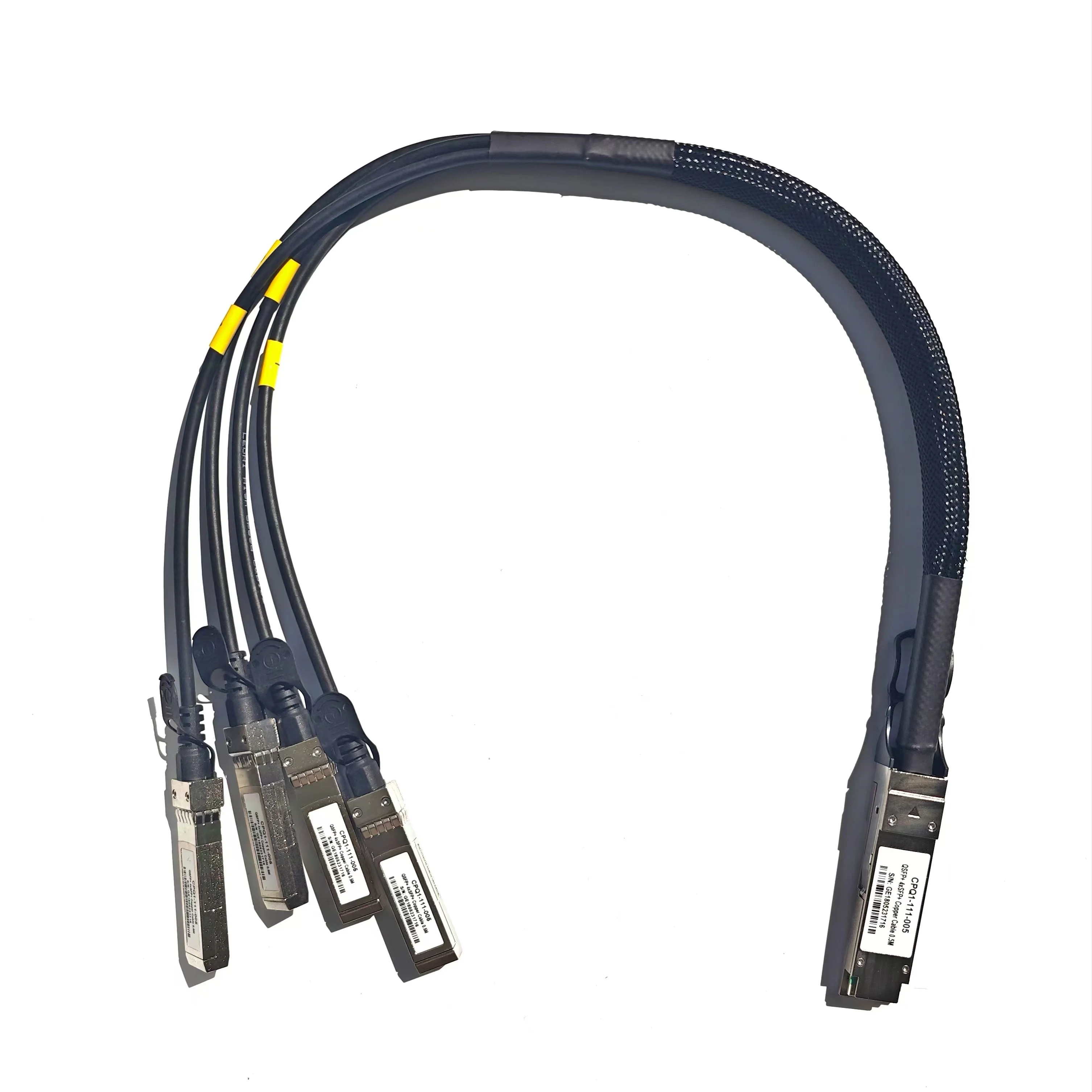 Кабель DAC 40G QSFP — 4*10G SFP+ медный кабель 0 5 м SFP + пассивный ЦАП с прямым креплением