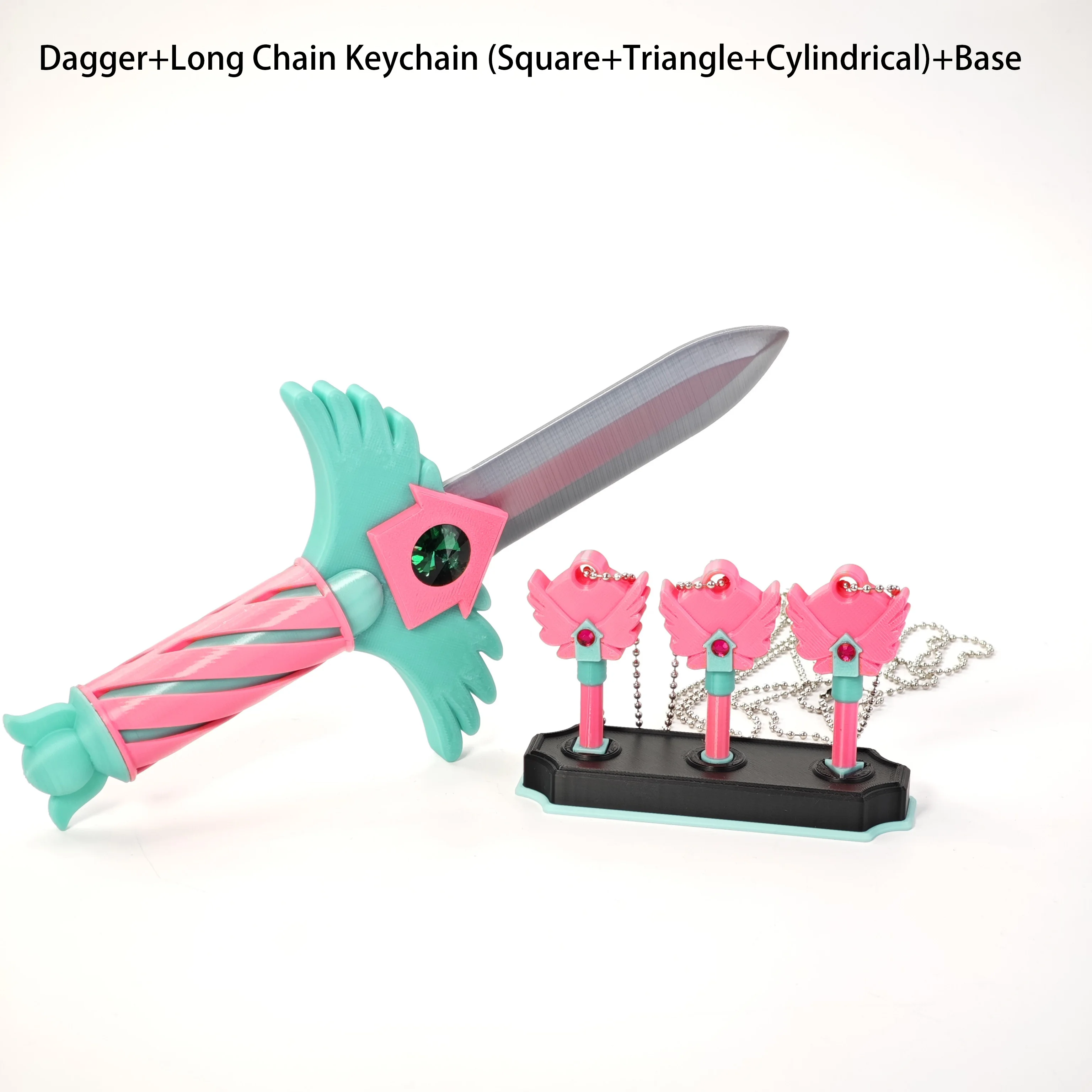 

Набор подвесок в форме ключа с 3D-печатью