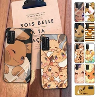 bandai pokemon eevee phone case for huawei honor 10 i 8x c 5a 20 9 10 30 lite pro voew 10 20 v30